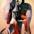 Пабло Пикассо «Сидящая женщина (Жаклин)»