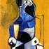 Пабло Пикассо «Сидящая женщина» 1960 г.