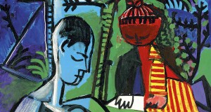 Пабло Пикассо «Рисующие Клод и Палома»