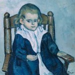  Пабло Пикассо «Ребенок, сидящий в кресле»