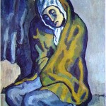 Пабло Пикассо «Скорчившийся нищий»