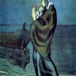  Пабло Пикассо «Мать и дитя на берегу»