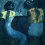 Пабло Пикассо «Две женщины, сидящие в баре»