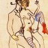 Пабло Пикассо «Анхель Фернандес де Сото с женщиной»