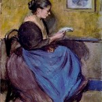Пабло Пикассо «Женщина, сидящая за чтением»