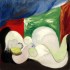 Пабло Пикассо «Лежащая обнаженная в колье»