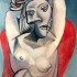 Пабло Пикассо «Женщина в красном кресле» 1939 г.