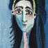 Пабло Пикассо «Голова женщины (Жаклин)»
