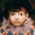 Пабло Пикассо «Сын художника в костюме Арлекина (Портрет Пауло)»