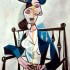 Пабло Пикассо «Женщина, сидящая в кресле (Дора Маар)»