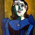 Пабло Пикассо «Бюст женщины в голубой шляпе»