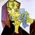 Пабло Пикассо «Плачущая женщина с платком» 2