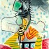 Пабло Пикассо «Человек со шпагой»