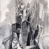 Пабло Пикассо «Портрет Сильветт Давид в плетеном кресле»