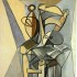 Пабло Пикассо «Натюрморт с черепом на стуле»