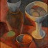 Пабло Пикассо «Кувшин и чаша с фруктами»
