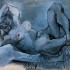 Пабло Пикассо «Лежащая обнаженная» 1938 г.