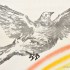 Пабло Пикассо «Летящий голубь» 1952 г.