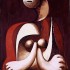Пабло Пикассо «Женщина, сидящая в красном кресле»