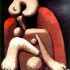 Пабло Пикассо «Женщина в красном кресле»