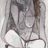 Пабло Пикассо «Женщина на корточках»