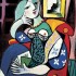 Пабло Пикассо «Женщина с книгой»