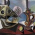 Пабло Пикассо «Череп быка, фрукты, кувшин»