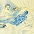 Пабло Пикассо «Пародия на "Олимпию" Мане с Джуньером и Пикассо»